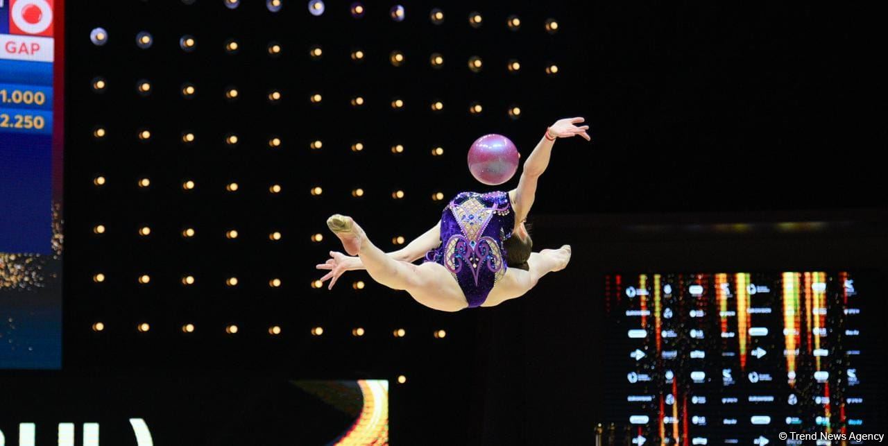 Last day of 39th European Rhythmic Gymnastics Championships kicks off in Baku (PHOTO)