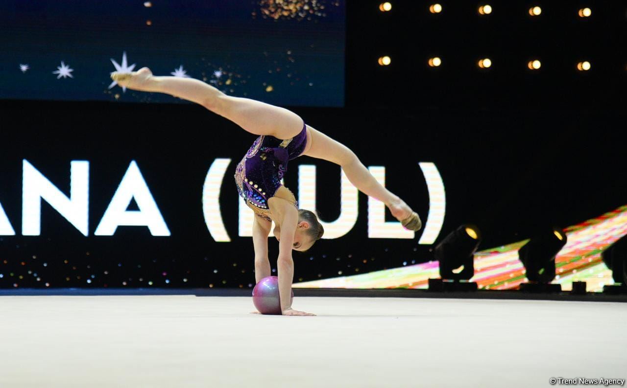 Last day of 39th European Rhythmic Gymnastics Championships kicks off in Baku (PHOTO)
