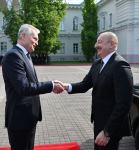 Official welcome ceremony held for President Ilham Aliyev in Vilnius (PHOTO/VIDEO)