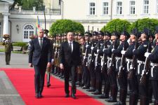 Official welcome ceremony held for President Ilham Aliyev in Vilnius (PHOTO/VIDEO)