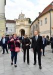 President Ilham Aliyev, First Lady Mehriban Aliyeva walk around Old Town of Vilnius (PHOTO/VIDEO)