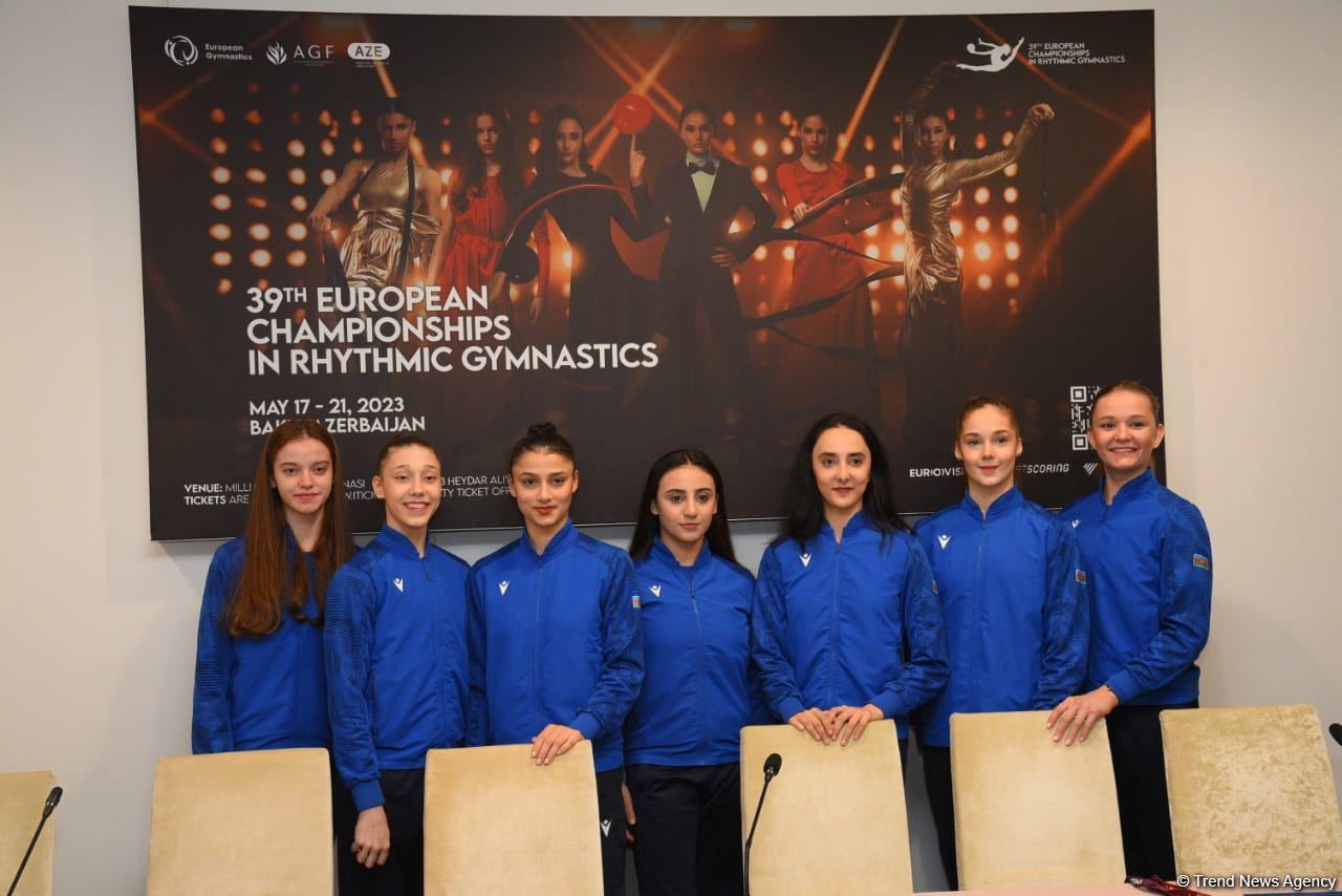 Enjoying moment of victory at 39 European Championship in Rhythmic Gymnastics – Azerbaijani gymnasts and their mentors