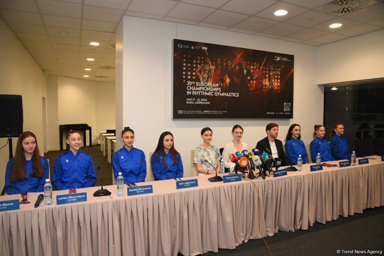 Enjoying moment of victory at 39 European Championship in Rhythmic Gymnastics – Azerbaijani gymnasts and their mentors