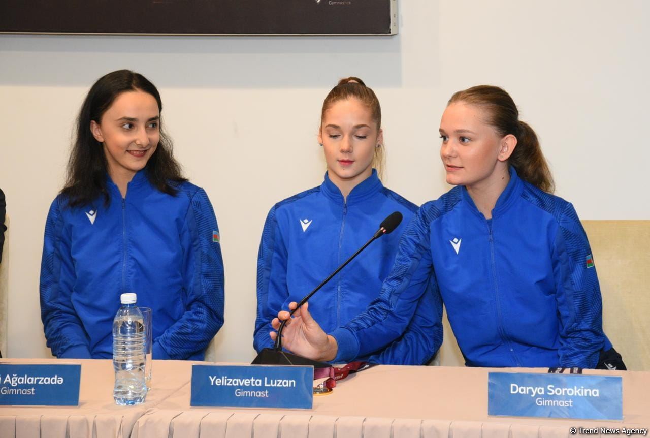 Enjoying moment of victory at 39 European Championship in Rhythmic Gymnastics – Azerbaijani gymnasts and their mentors