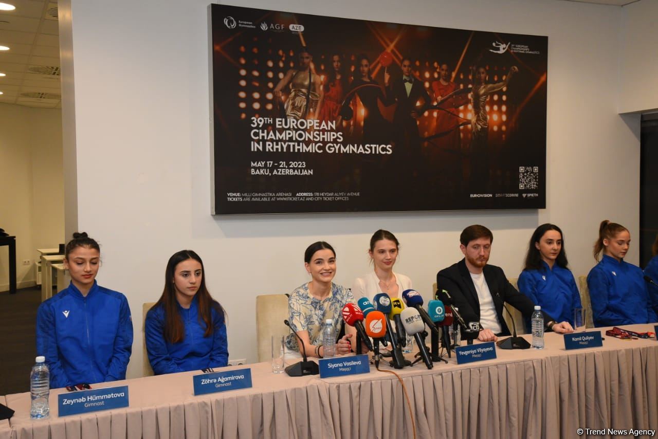 Enjoying moment of victory at 39 European Championship in Rhythmic Gymnastics – Azerbaijani gymnasts and their mentors