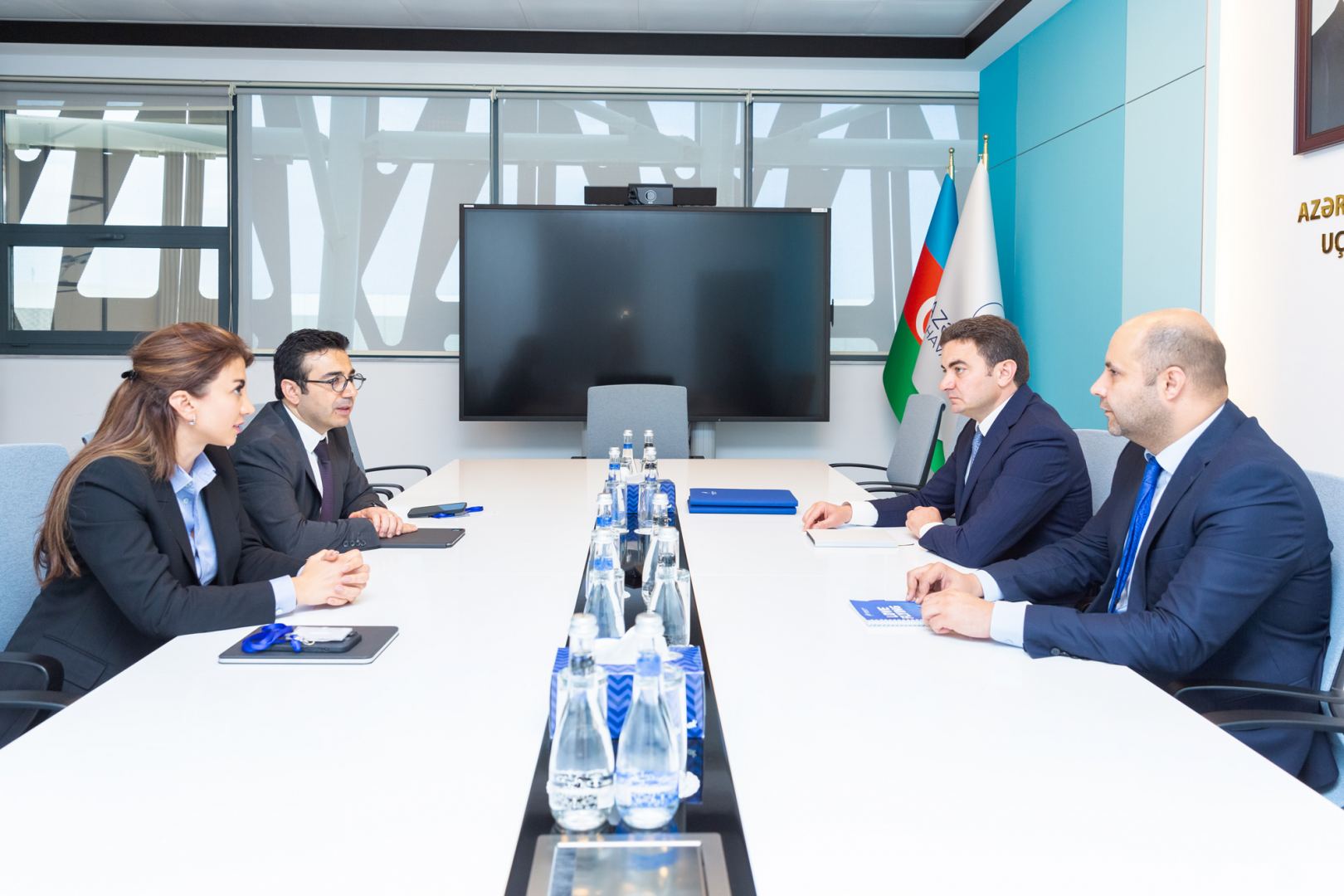 Heydar Aliyev International Airport partners with TAV Technologies (PHOTO)
