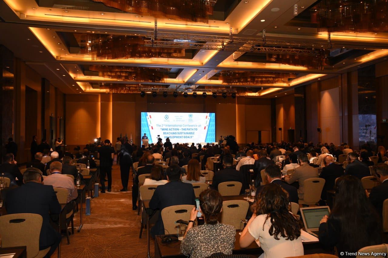 2nd International Humanitarian Conference on Mine Clearance kicks off in Baku (PHOTO)