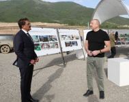 President Ilham Aliyev viewes works carried out in Agro-Industrial Park in Lachin city (PHOTO/VIDEO)