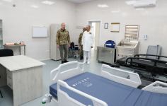 President Ilham Aliyev attends inauguration of military hospital in Kalbajar district (PHOTO/VIDEO)