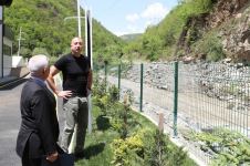 President Ilham Aliyev attends inauguration of “Gamishli” small HPP in Kalbajar (PHOTO/VIDEO)