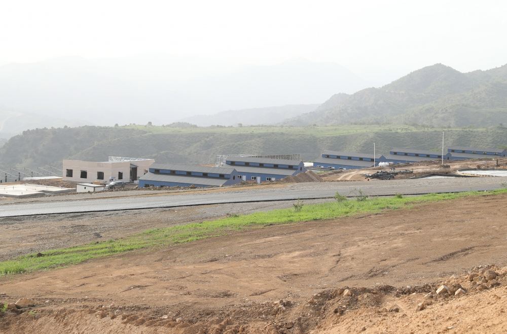 President Ilham Aliyev viewes works carried out in Agro-Industrial Park in Lachin city (PHOTO/VIDEO)