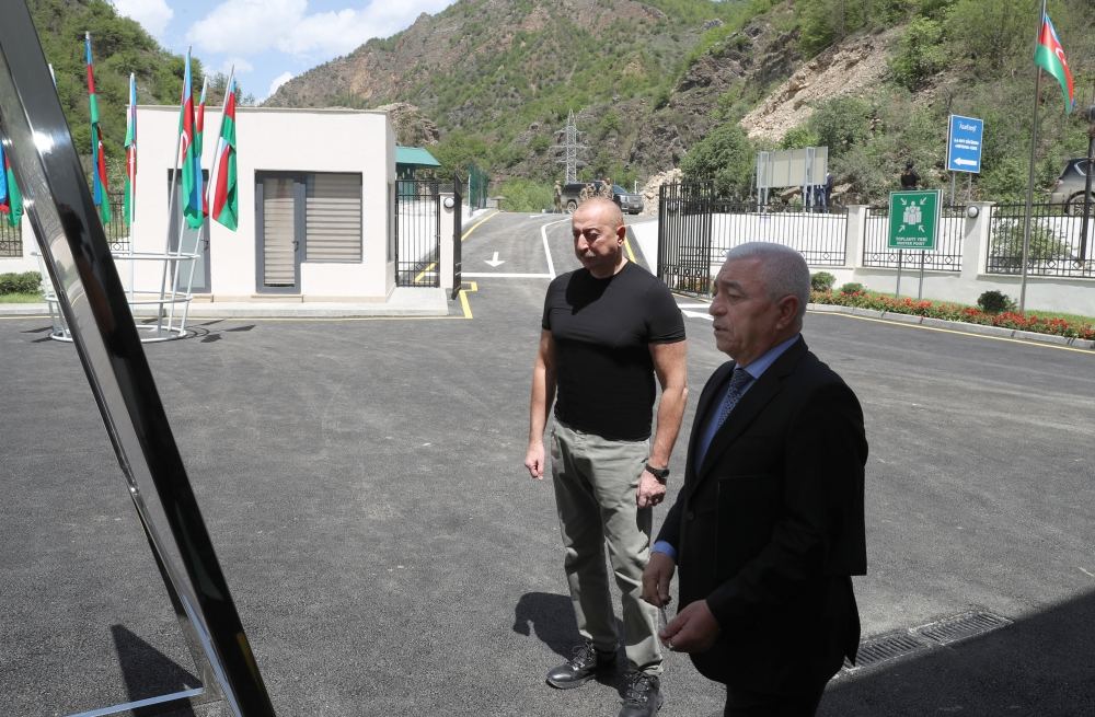 President Ilham Aliyev attends inauguration of “Meydan” small HPP in Kalbajar (PHOTO/VIDEO)