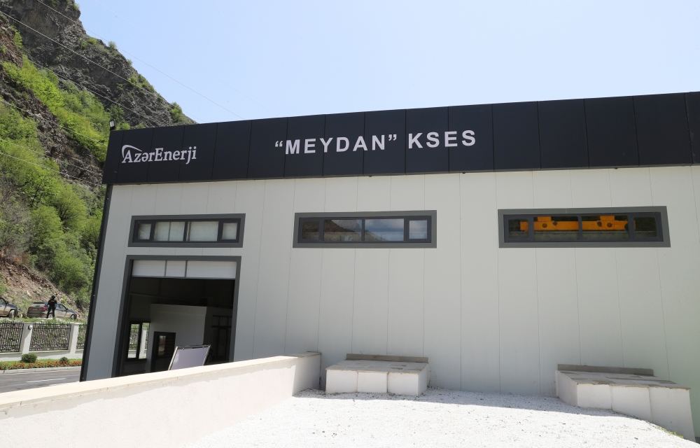 President Ilham Aliyev attends inauguration of “Meydan” small HPP in Kalbajar (PHOTO/VIDEO)
