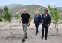 President Ilham Aliyev inaugurates “Lachin” city substation (PHOTO/VIDEO)