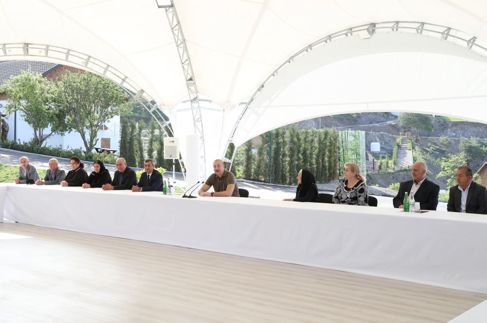 Checkpoint established on border should be lesson for Armenians living in Karabakh region - President Ilham Aliyev