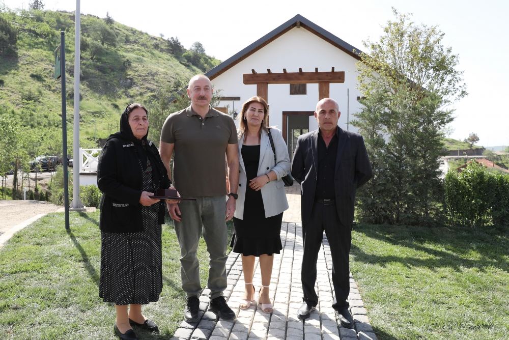 President Ilham Aliyev participates in number of events in Lachin city (PHOTO)