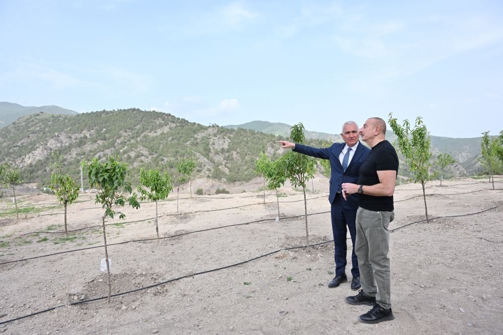 President Ilham Aliyev inaugurates “Lachin” city substation (PHOTO/VIDEO)
