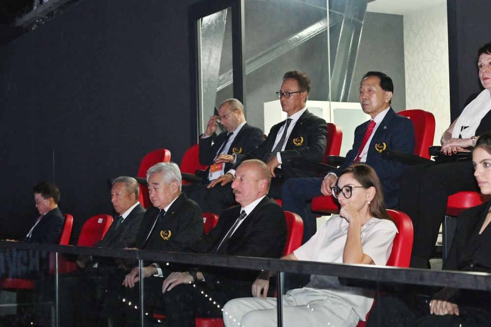 President Ilham Aliyev, First Lady Mehriban Aliyeva attend opening ceremony of 26th edition of World Taekwondo Championships in Baku (PHOTO/VIDEO)