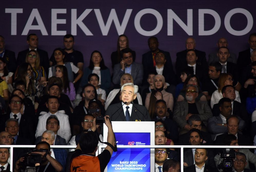 President Ilham Aliyev, First Lady Mehriban Aliyeva attend opening ceremony of 26th edition of World Taekwondo Championships in Baku (PHOTO/VIDEO)
