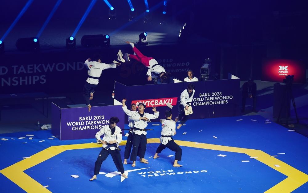 President Ilham Aliyev, First Lady Mehriban Aliyeva attend opening ceremony of 26th edition of World Taekwondo Championships in Baku (PHOTO/VIDEO)