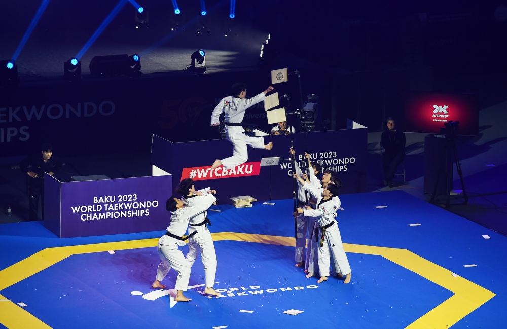 President Ilham Aliyev, First Lady Mehriban Aliyeva attend opening ceremony of 26th edition of World Taekwondo Championships in Baku (PHOTO/VIDEO)