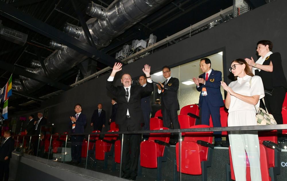 President Ilham Aliyev, First Lady Mehriban Aliyeva attend opening ceremony of 26th edition of World Taekwondo Championships in Baku (PHOTO/VIDEO)