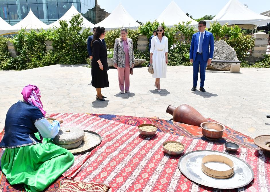 First Lady Mehriban Aliyeva and First Lady of Israel Michal Herzog visit Gala Archaeological and Ethnographic Museum Complex (PHOTO/VIDEO)