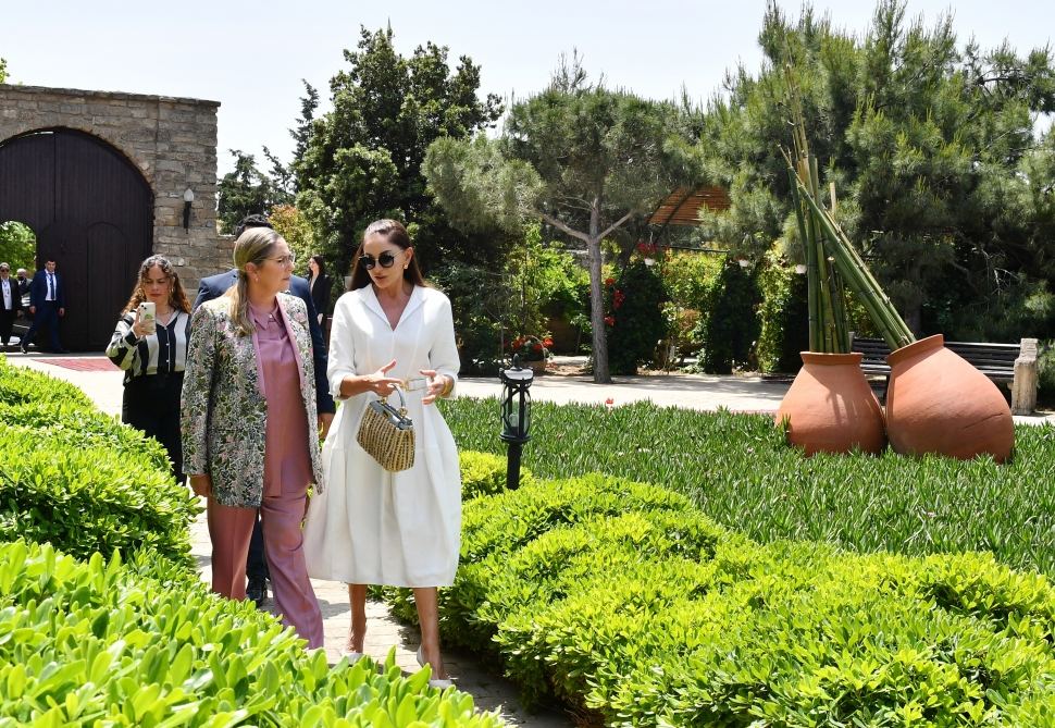 First Lady Mehriban Aliyeva and First Lady of Israel Michal Herzog visit Gala Archaeological and Ethnographic Museum Complex (PHOTO/VIDEO)