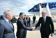 President Ilham Aliyev arrives in Moldova (PHOTO/VIDEO)