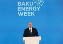 President Ilham Aliyev attends opening of 28th International Caspian Oil&Gas Exhibition (PHOTO/VIDEO)
