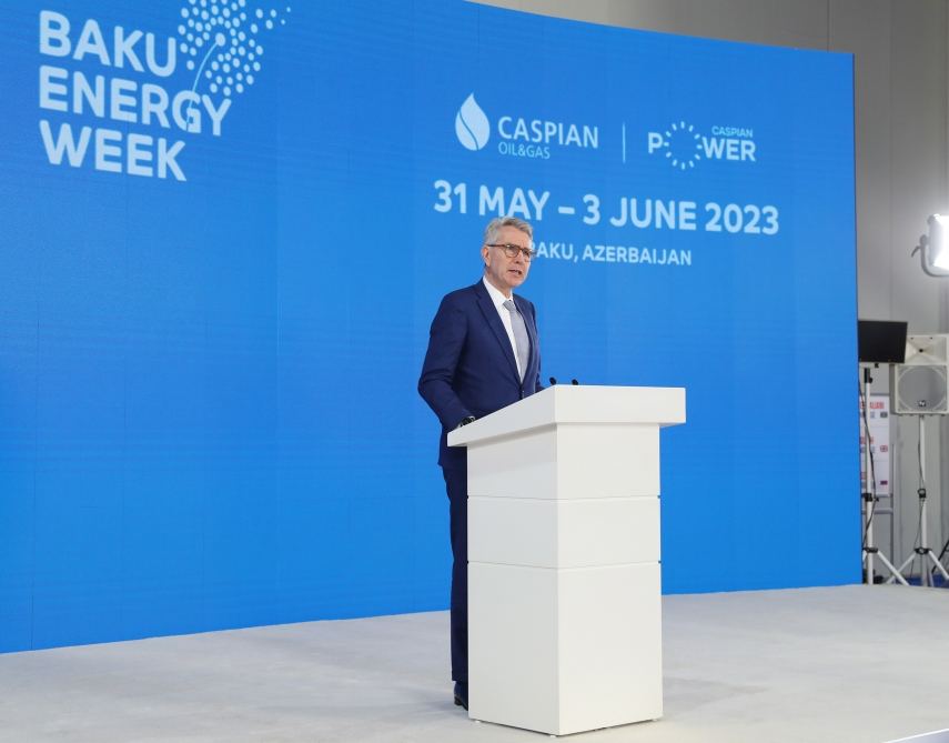 President Ilham Aliyev attends opening of 28th International Caspian Oil&Gas Exhibition (PHOTO/VIDEO)
