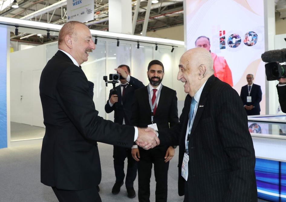 President Ilham Aliyev attends opening of 28th International Caspian Oil&Gas Exhibition (PHOTO/VIDEO)