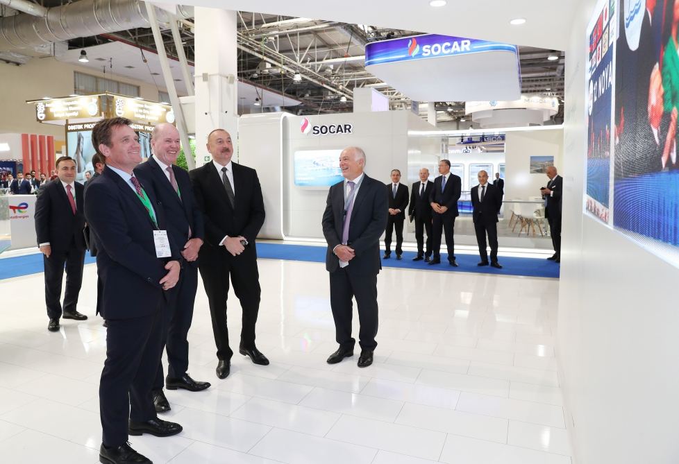 President Ilham Aliyev attends opening of 28th International Caspian Oil&Gas Exhibition (PHOTO/VIDEO)