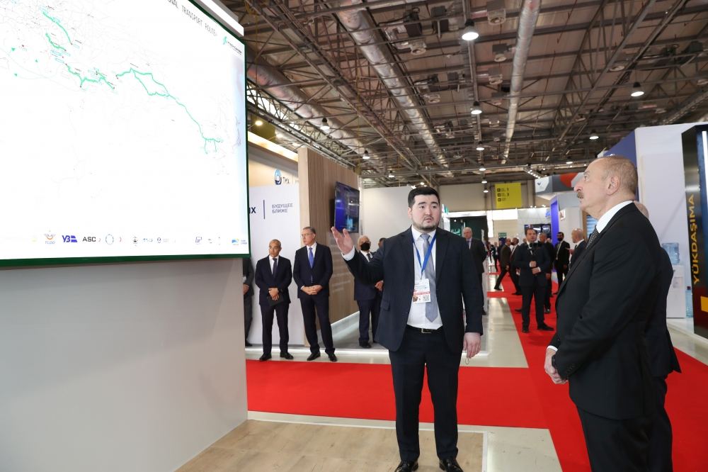President Ilham Aliyev attends opening of 28th International Caspian Oil&Gas Exhibition (PHOTO/VIDEO)
