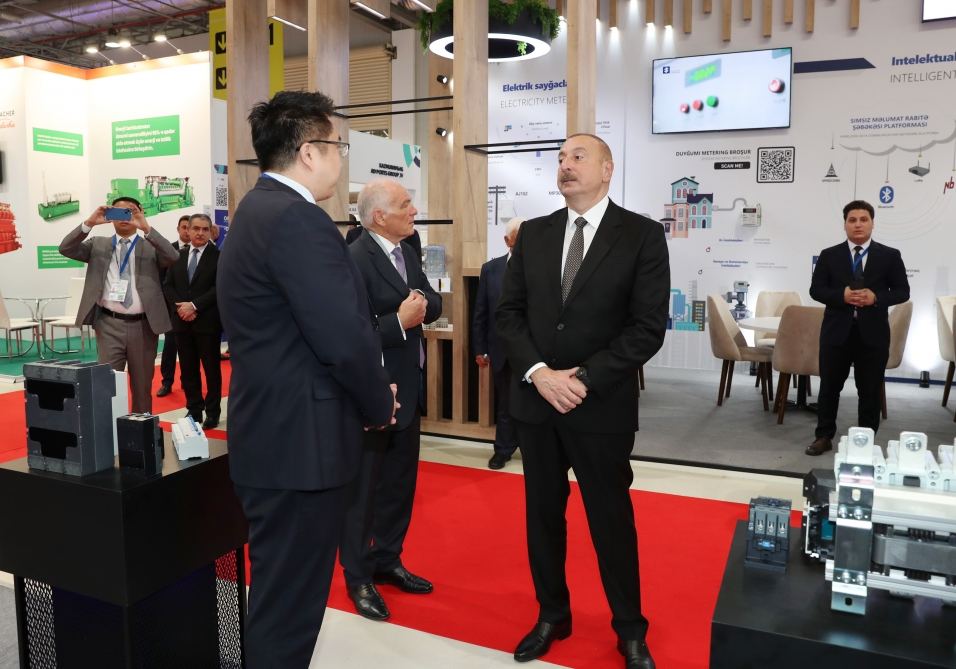 President Ilham Aliyev attends opening of 28th International Caspian Oil&Gas Exhibition (PHOTO/VIDEO)