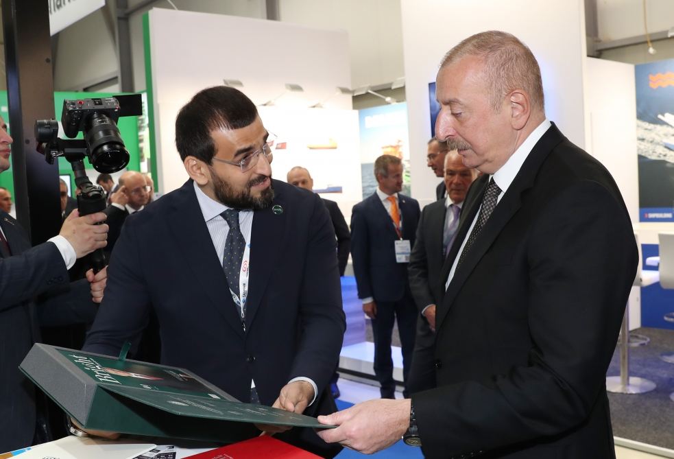 President Ilham Aliyev attends opening of 28th International Caspian Oil&Gas Exhibition (PHOTO/VIDEO)