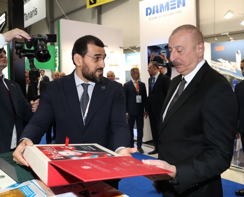 President Ilham Aliyev attends opening of 28th International Caspian Oil&Gas Exhibition (PHOTO/VIDEO)