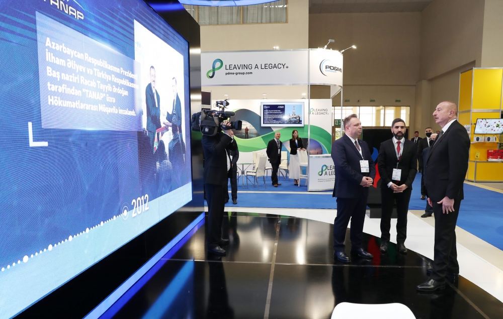 President Ilham Aliyev attends opening of 28th International Caspian Oil&Gas Exhibition (PHOTO/VIDEO)