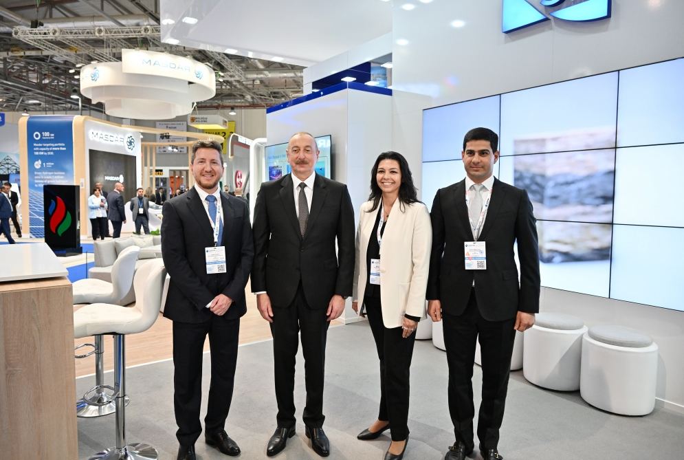 President Ilham Aliyev attends opening of 28th International Caspian Oil&Gas Exhibition (PHOTO/VIDEO)
