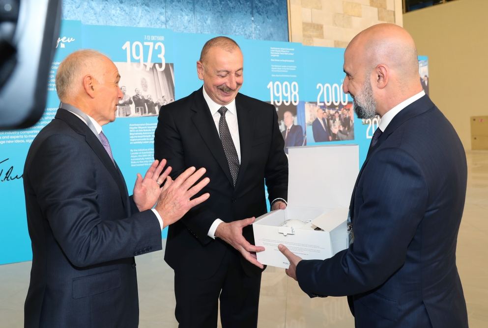 President Ilham Aliyev attends opening of 28th International Caspian Oil&Gas Exhibition (PHOTO/VIDEO)