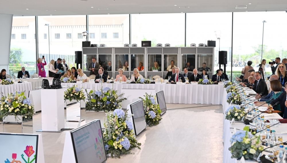 President Ilham Aliyev participates in European Political Community Summit opening ceremony (PHOTO/VIDEO)