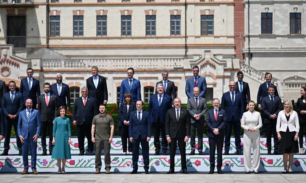 President Ilham Aliyev participates in European Political Community Summit opening ceremony (PHOTO/VIDEO)