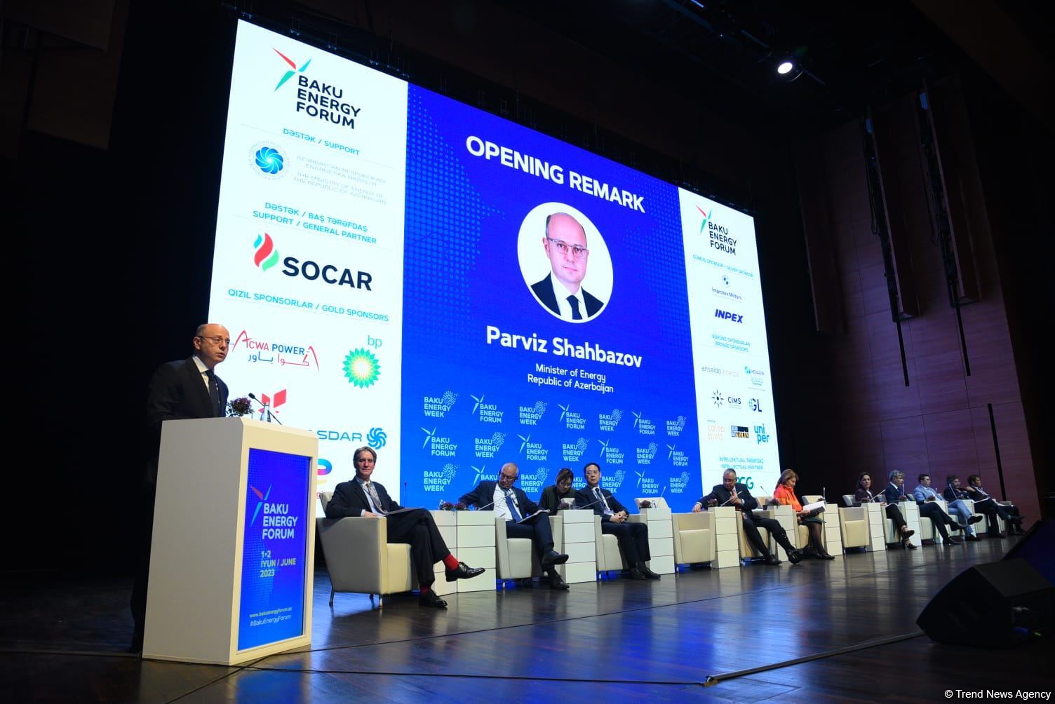 Caspian region has become energy hub - Azerbaijani minister (PHOTO)