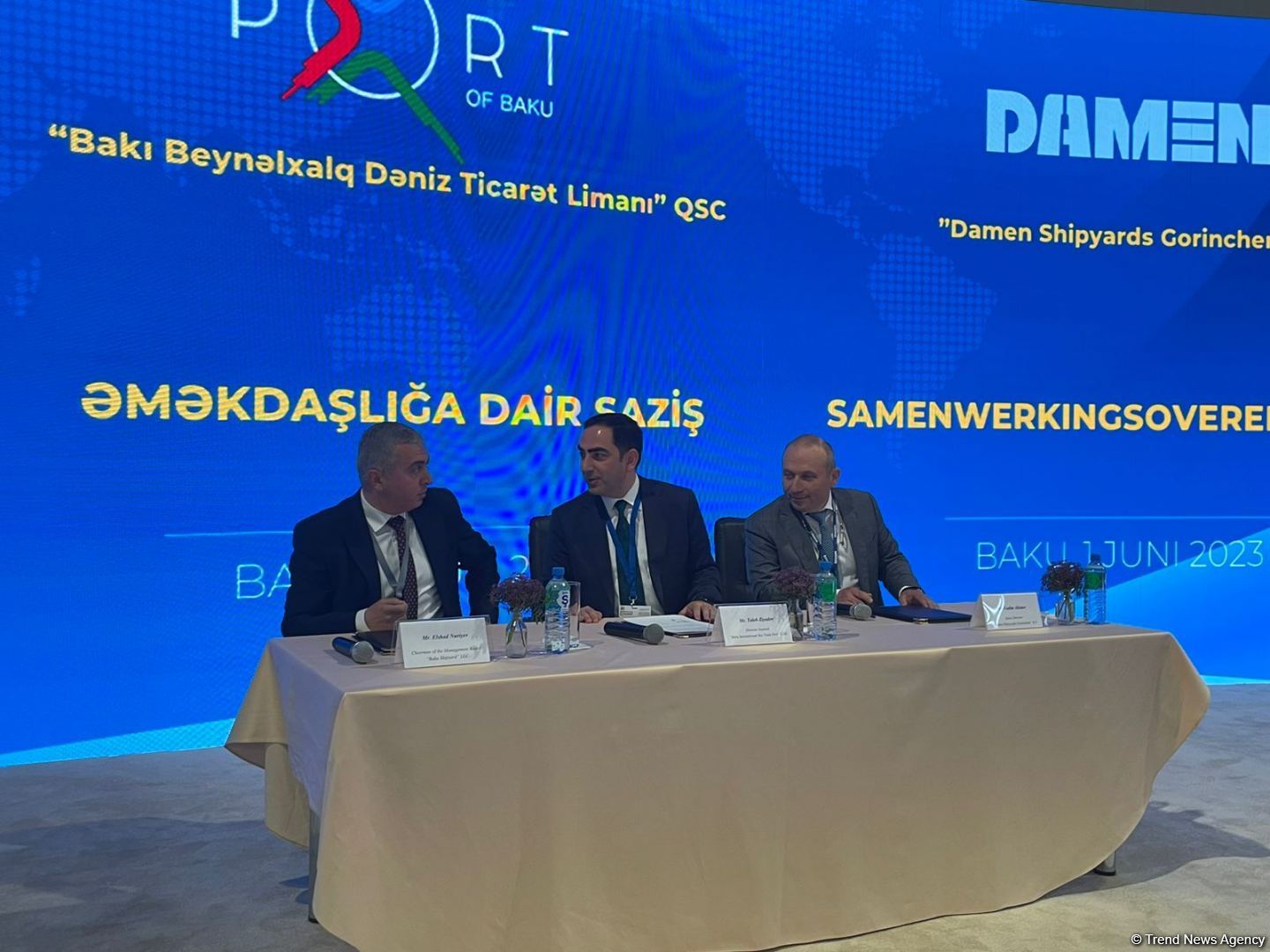Azerbaijan strikes deal to have Damen Shipyards Group ships to be built in Baku (PHOTO)