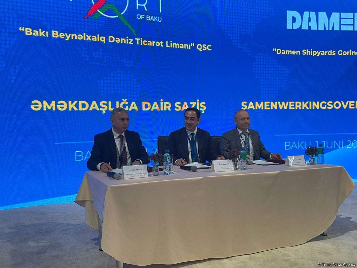 Azerbaijan strikes deal to have Damen Shipyards Group ships to be built in Baku (PHOTO)