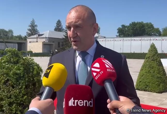 I thank President Ilham Aliyev for extremely productive cooperation between Azerbaijan and Bulgaria - Rumen Radev (VIDEO)