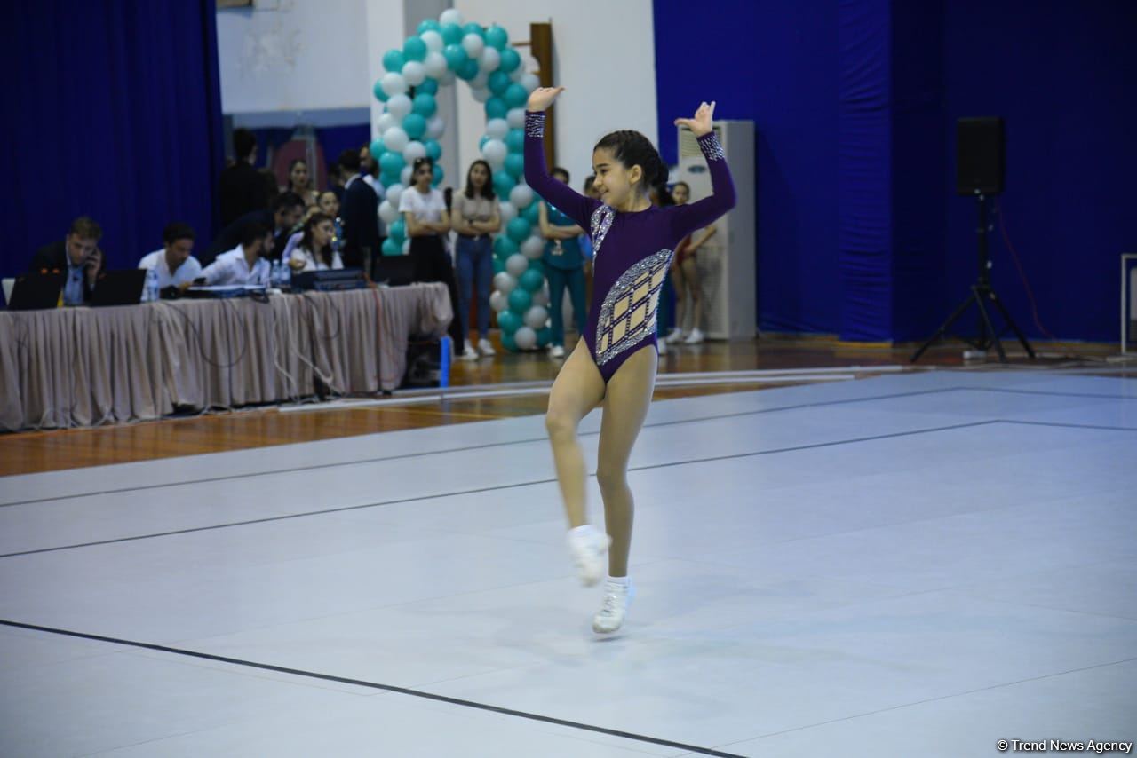 7th Azerbaijan and Baku championships in aerobic gymnastics kick off (PHOTO)