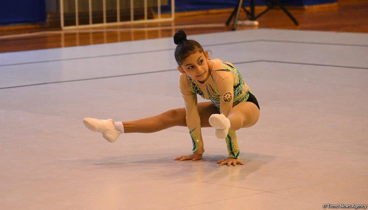7th Azerbaijan and Baku championships in aerobic gymnastics kick off (PHOTO)