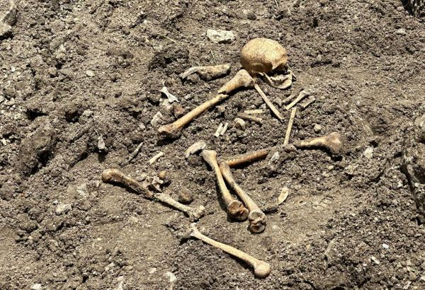 Excavations in liberated Azerbaijani territories uncover mass graves
