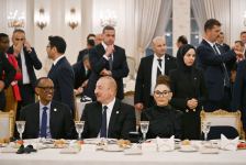 President Ilham Aliyev, First Lady Mehriban Aliyeva attend dinner hosted on behalf of Recep Tayyip Erdogan in Ankara (PHOTO)